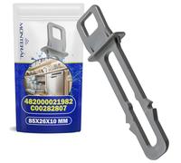 Dishwasher Door Lock Hook with Original Code 482000021982 C00282807 for Bauknecht for Ignis for Indesit for Philips for Ariston for Whirlpool - Warranty 10 Years - MONTERAL