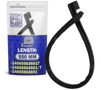 Dishwasher Door Rubber Gasket Seal 540 mm with Original Code 140055636017 14005563601/7 14005563601 for Electrolux for Zanussi for AEG - MADE IN ITALY - Warranty 10 Years - MONTERAL