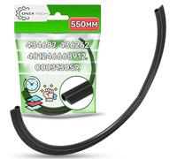 Dishwasher Door Rubber Gasket Seal with Size 550 mm x 8 mm x 20 mm mm with Original Code 481246668912 for Bauknecht for Whirlpool C00313059 for Indesit for Ariston - Warranty 5 Years - ONIX TECH