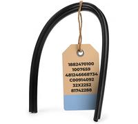 Dishwasher Door Seal with Original Code 1882470100 for Beko for Grundig 1007659 for Amica 481246668734 C00914092 for Indesit for Philips for Ariston 32X2252 for Brandt 81742288 for Küppersbusch