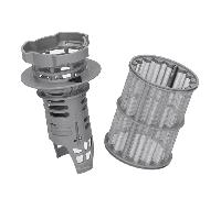 Dishwasher Drain Filter For Bosch CG, S, SBI, SBV series Machines Genuine 45038