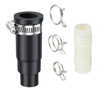 Dishwasher Drain Hose Adapter Kit, Complete Dishwasher Hose Adapter Kit Including 1 Inlet Connector Hose Clamp And 3 Spring Clamps For Insinkerator
