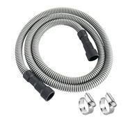 Dishwasher Drain Hose - Leakproof Water Outlet Extension, Flexible Corrugated Tube, Cuttable Adapter Connector Kit, PP Waste Discharge Line | for Units Rental Sink
