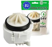 Dishwasher Drain Pump 15W with Original Code 00611332 611332 for Bosch for Balay for Siemens for Neff for Constructa BLP3 00/002 205.962 - Warranty 5 Years - ONIX TECH