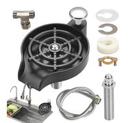 - Dishwasher for the kitchen sink, stainless steel bottle cleaning device, bottle washer for worktop and counters - for household, catering, commercial, rental properties, bakeries