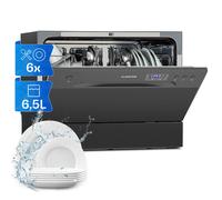 Amazonia 6 Dishwasher 1380W 6 place settings button control panel