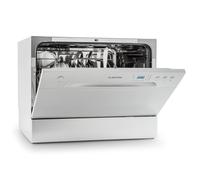 Dishwasher Freestanding Dish Washer Cleaner Table Top Portable Silver 1380 W [EEK: F]
