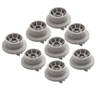 Dishwasher Lower Basket Casters, 35 mm, Compatible with 00165314, Pack of 8