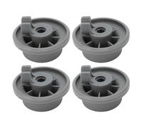 Dishwasher Lower Rack Wheels Neff 165314 Roller Replacement Set Smooth Movement Sturdy Plastic Efficient Maintenance 4PCS