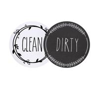 Dishwasher Magnet Clean Dirty Sign Double Sided Strong Kitchen Flip Indicator for Kitchen Organization 1Pcs