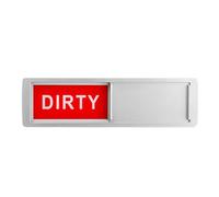 Dishwasher Magnet - Clean Dirty Sign, Scratch Resistant, Strong Adhesive, Options Display, Strong Sign For Kitchen Dishwasher, Refrigerator, Slim, Practical, Clear, Bold, Colored Text