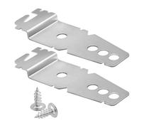 Dishwasher Mounting Bracket - Heavy Duty Steel Support Plate Set, Countertop Fixing Clip Set | Under Cabinet Mounting Hardware Various Dishwasher Repair