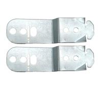 Dishwasher Mounting Bracket Kit, OEM Side Bracket for 00619985 AP4538351, Installation Clip Metal 2Pack