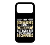 Dishwasher Not A Magician But Confused Case for iPhone 17 Pro Max