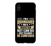 Dishwasher Not A Magician But Confused Case for iPhone XS Max