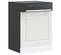 Dishwasher Panel Kalmar White 60x1.5x67 cm Engineered Wood