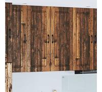 Wooden Kitchen Cabinet Old Wood 80x31x100cm Engineered Wood Ample Storage 1Door