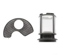 Dishwasher Pump Filter Cartridge And Screen Set W10872845 WPW10463906 ABS Material Easy Installation Compatible For Kenmore