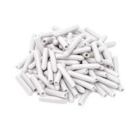 Dishwasher Rack Caps,100 Pack PVC Protective Caps Dishwasher Protection Prongs Dishwasher Rack Tip Tine Cover Just Push On Cap for All Dish Baskets 1 Inch 3MM Inner Diameter White