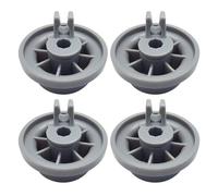 Dishwasher Replacement Wheels, Dishwasher Rack Rollers, Lower Wheel, Sturdy Material, Easy Installation, 4-Pack, General Fit For Home Kitchens, Men, Women, Convenient & Practical