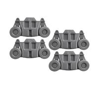 Dishwasher Replacement Wheels - Lower Dish Rack Wheels - Lower Rack Wheel Assembly | Metal Shaft Replacement Parts for Dishwasher, Wheels for Ra