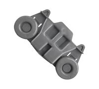 Dishwasher Roller Set - Casters for Easy Assembly Lower Trays, Durable Household Replacement Parts with Metal Wave Structure Wheel Repair Items Ideal for Restoring Performance