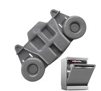 Dishwasher Roller Wheels, Dishwasher Wheels Replaces Dish Rack, Dishwasher Rack Parts, Replacement Wheels, Easy to Install, Smooth Rolling