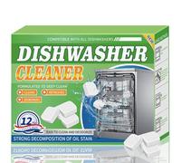 Dishwasher Tablets - Dishwasher Cleaner & Deodorizer Tablets- 24 Pack Deep Cleaning for Machines. Powerful Limescale, Grime & Calcium Remover. Natural, Septic-Safe & Odor Eliminating