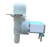 Dishwasher Tap Valve Connector Isolation Valve Assembly 110V Double Head Replacement Part for Laundry Supply Lines White