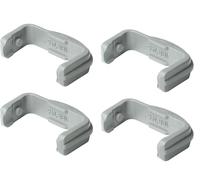 Dishwasher Top Rail Stoppers, Set of 4, Grey