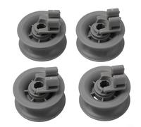 Dishwasher Wheel for Upper for Bosch/for Balay/for Siemens/for Neff/for Constructa/for Junker/for Beko, Top Basket Dishwasher Wheels(4 pcs)