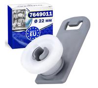 Dishwasher Wheels for Upper Basket with the Original Code Ø 22 mm with the Original Code 7649011 for Miele - MADE IN EU - MONTERAL