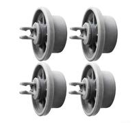 Dishwasher Wheels, Lower Rack Wheel Replacement 00420198 420198, | Compatible with , AP2802428, 165314, Gray Parts, 4 Pack