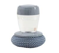 Dishwashing Brush for Kitchen Dish Scrubber With Soap Dispenser