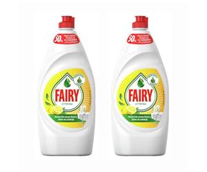 Dishwashing liquid | FAIRY | Lemon | Set 2x900 ml |
