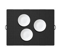Dishwashing Mat | Drying Mats for Kitchen Dishes - Foldable and Non-Slip Silicone Mat for Utensils Sink or Bathroom