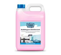 Disinfectant Concentrate Liquid - Multi Surface All Purpose - Antibacterial - Antiviral - EN1276 | Use in Kennels, Toilets, Kitchen, Office, Astro Turf & Many More Other Surfaces (5L, Bubblegum)