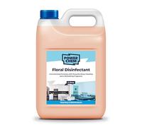 Disinfectant Concentrate Liquid - Multi Surface All Purpose - Antibacterial - Antiviral - EN1276 | Use in Kennels, Toilets, Kitchen, Office, Astro Turf & Many More Other Surfaces (5L, Floral)