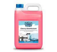 Disinfectant Concentrate Liquid - Multi Surface All Purpose - Antibacterial - Antiviral - EN1276 | Use in Kennels, Toilets, Kitchen, Office, Astro Turf & Many More Other Surfaces (5L, Cherry)