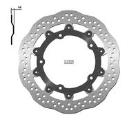 Disk brake ng wavy floating for motorcycles spare parts accessories pieces
