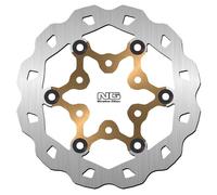 Free Shipping Oversized Brake Disc NG BRAKES Wavy Floating For