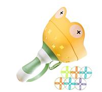 Disk Launcher - PP, 5.51x9.06in Flying Disk Launcher Theme | Manual Flying Disc Game for Outdoors, Children's Activity Toys For Lawn, Park, , Backyard, Family Fun,