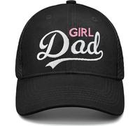Diskebuiss Girl Dad Hat for Men,Girl Dad Gifts Fathers Day Birthday Christmas for Dad Trucker Hat Baseball caps, B, One size