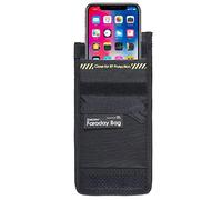 Disklabs Phone Shield (PS1) Faraday Bag For Mobile Phone Smartphone - Block sSgnal WiFi GSM 2G 3G 4G Bluetooth black