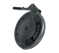 Disklok Diamond Edition Security Car Steering Wheel Full Cover Anthracite Lock Combo Pack, Anti-Angle Grind Diamonite Anti-Theft Lock Police Approved Device Inc. Case & Cover (Medium 39cm - 44cm)