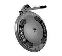 Disklok Steering Wheel Lock 'Gold Edition' - Size Medium - 39-44 cm - Silver - SCM Tested Universal Anti-Theft Device Heavy Duty High Visibility Deterrent Effect for Car Motor Home