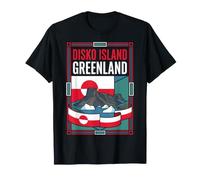 Disko Island Greenland Arctic Coast Travel Art T-Shirt