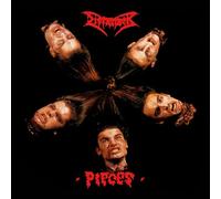 Dismember - Pieces ( red/black split EP in sleeve with lyric sheet) [VINYL]