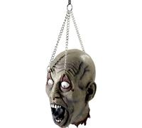 Dismembered Latex Head Halloween Scary Women's Men's Fancy Dress Accessory