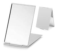Disnace 2 Pocket Mirror,Compact Mirrors,Mirror Foldable,Makeup Mirrors for Travel,Folding Pocket Compact Mirror,Small Folding Mirror For Ladies,Girls,Woman (10.6 * 6.7cm)